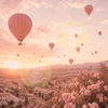 Hot Air Balloons at Sunrise