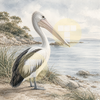 Pelican by the Coast
