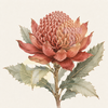Waratah Bloom
