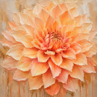 Apricot Dahlia