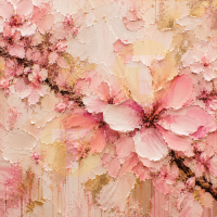Cherry Blossom Abstract