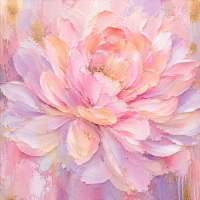 Cotton Candy Floral Symphony