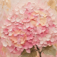 Soft Pink Hydrangea