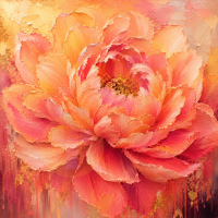 Sunset Peony